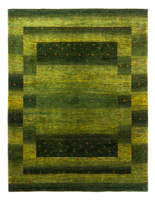 Tapis Gabbeh - Loribaft Persan - 202 x 151 cm - vert
