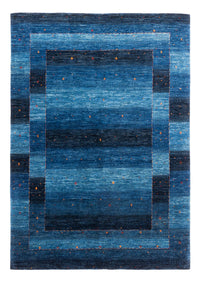 Tapis Gabbeh - Loribaft Persan - 215 x 152 cm - bleu