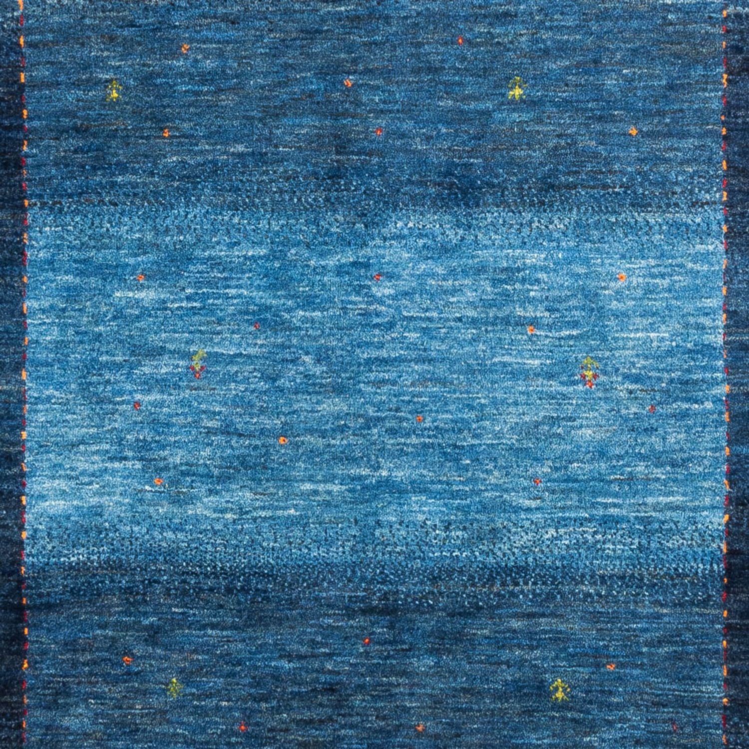 Tapis Gabbeh - Loribaft Persan - 213 x 144 cm - bleu