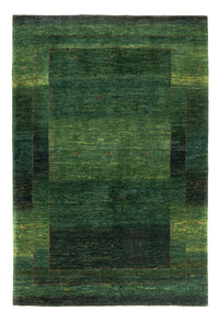 Tapis Gabbeh - Loribaft Persan - 197 x 135 cm - vert