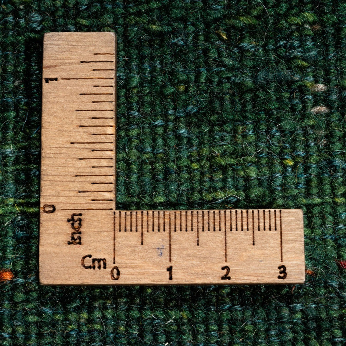 Tapis Gabbeh - Loribaft Persan - 197 x 135 cm - vert