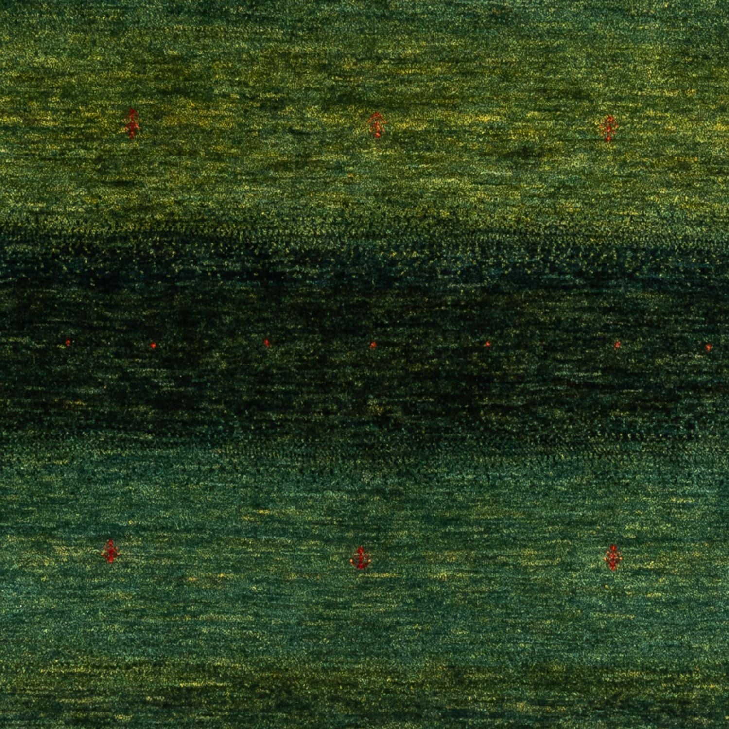 Tapis Gabbeh - Loribaft Persan - 200 x 160 cm - vert