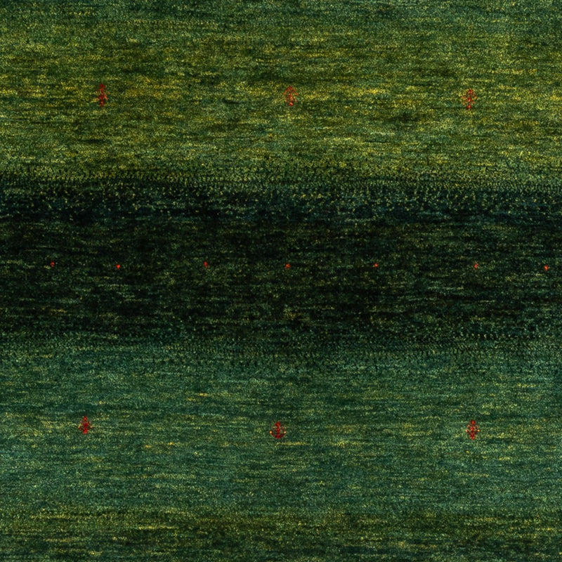 Tapis Gabbeh - Loribaft Persan - 200 x 160 cm - vert