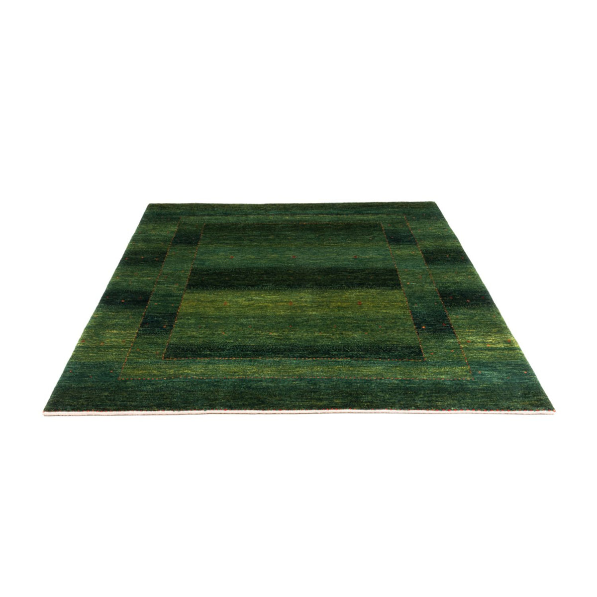 Tapis Gabbeh - Loribaft Persan - 200 x 160 cm - vert