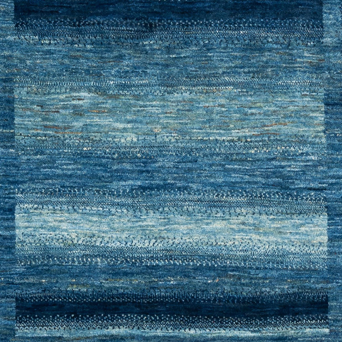 Tapis Gabbeh - Loribaft Persan - Royal - 198 x 158 cm - bleu