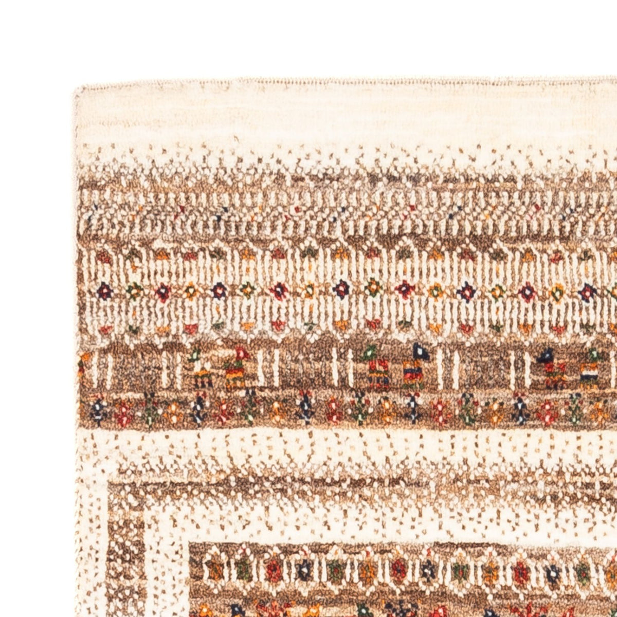 Tapis Gabbeh - Loribaft Persan - Royal - 136 x 84 cm - multicolore