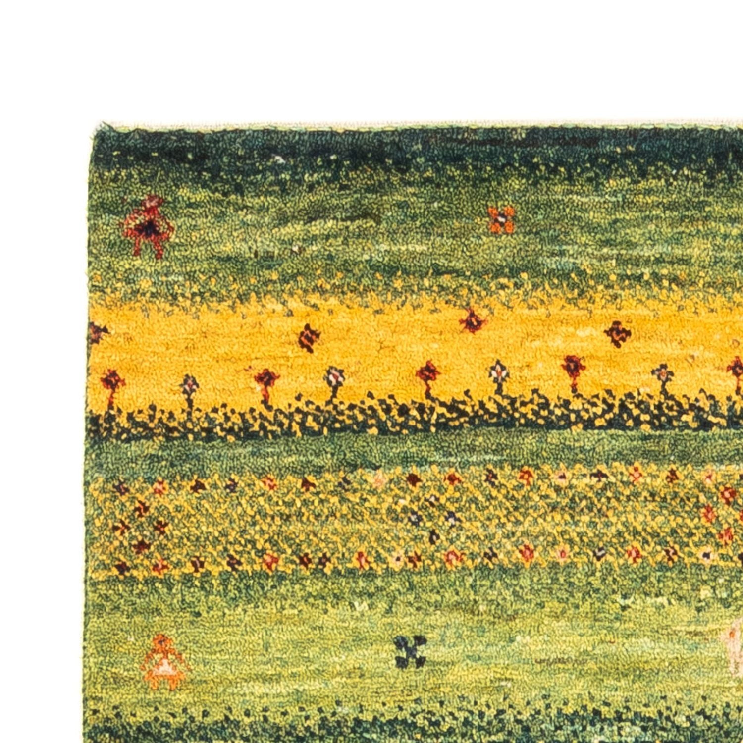 Tapis Gabbeh - Loribaft Persan - Royal - 131 x 86 cm - multicolore