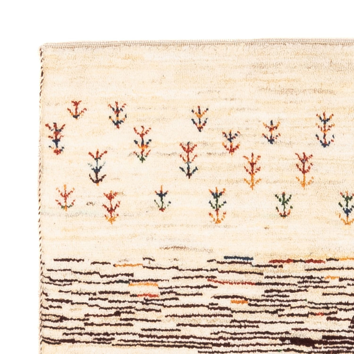 Tapis Gabbeh - Loribaft Persan - Royal - 120 x 83 cm - multicolore