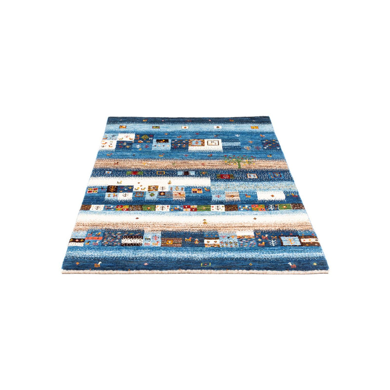 Tapis Gabbeh - Loribaft Persan - Royal - 154 x 103 cm - multicolore