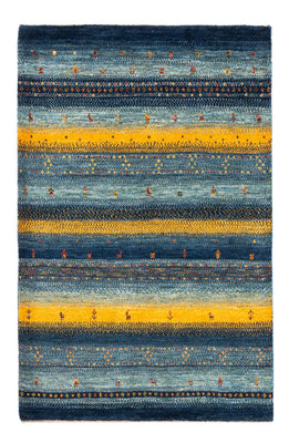 Tapis Gabbeh - Loribaft Persan - Royal - 130 x 88 cm - multicolore