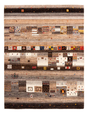 Tapis Gabbeh - Loribaft Persan - Royal - 202 x 153 cm - multicolore