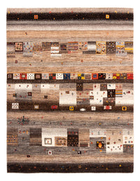 Tapis Gabbeh - Loribaft Persan - Royal - 202 x 153 cm - multicolore