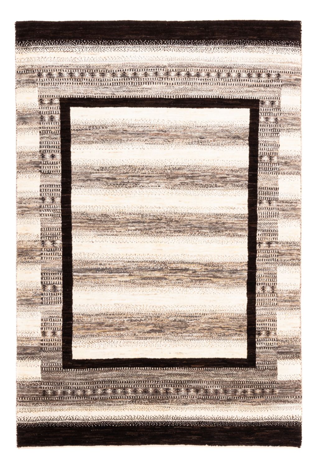 Tapis Gabbeh - Loribaft Persan - Royal - 194 x 133 cm - naturel