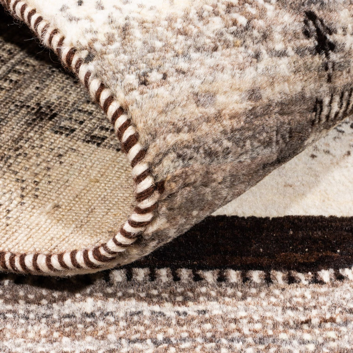 Tapis Gabbeh - Loribaft Persan - Royal - 194 x 133 cm - naturel