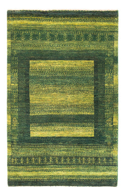 Tapis Gabbeh - Loribaft Persan - Royal - 150 x 97 cm - vert