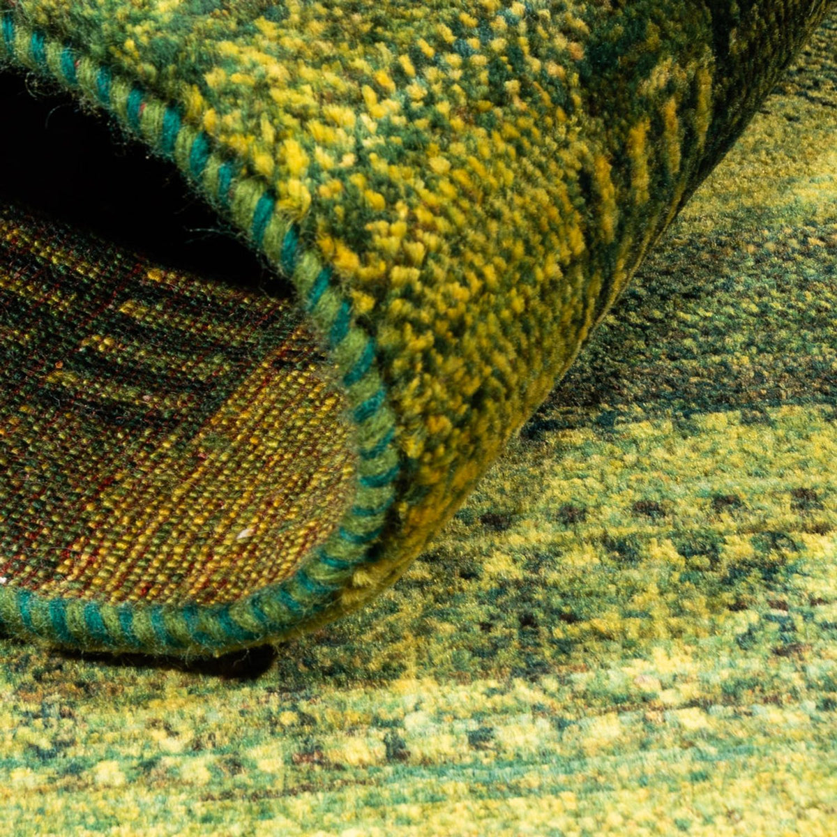 Tapis Gabbeh - Loribaft Persan - Royal - 136 x 84 cm - multicolore