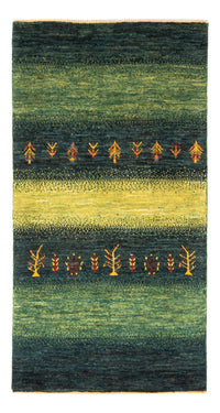 Tapis Gabbeh - Loribaft Persan - Royal - 137 x 81 cm - multicolore