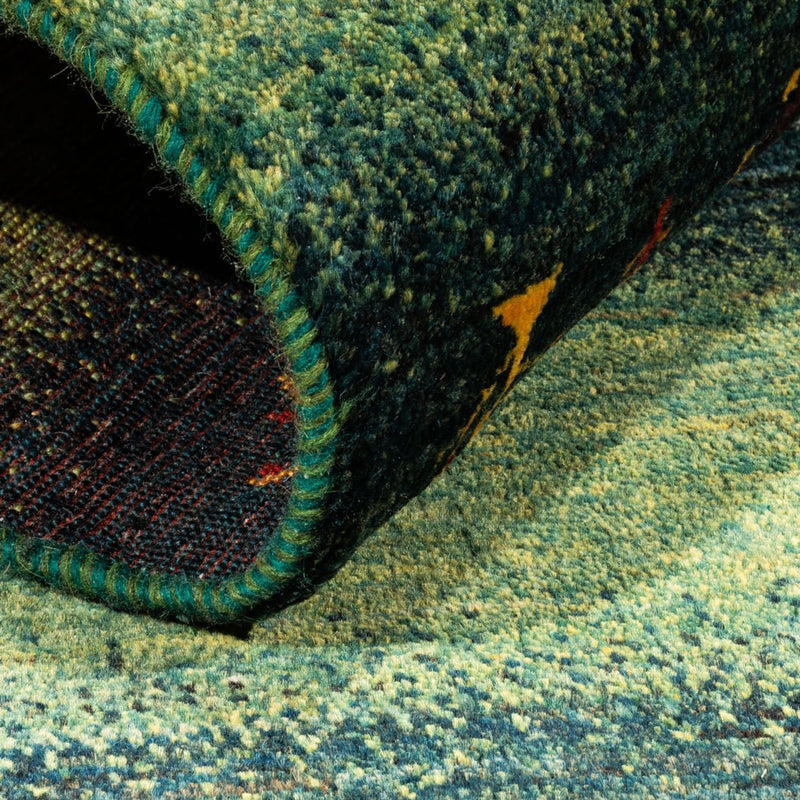 Tapis Gabbeh - Loribaft Persan - Royal - 137 x 81 cm - multicolore