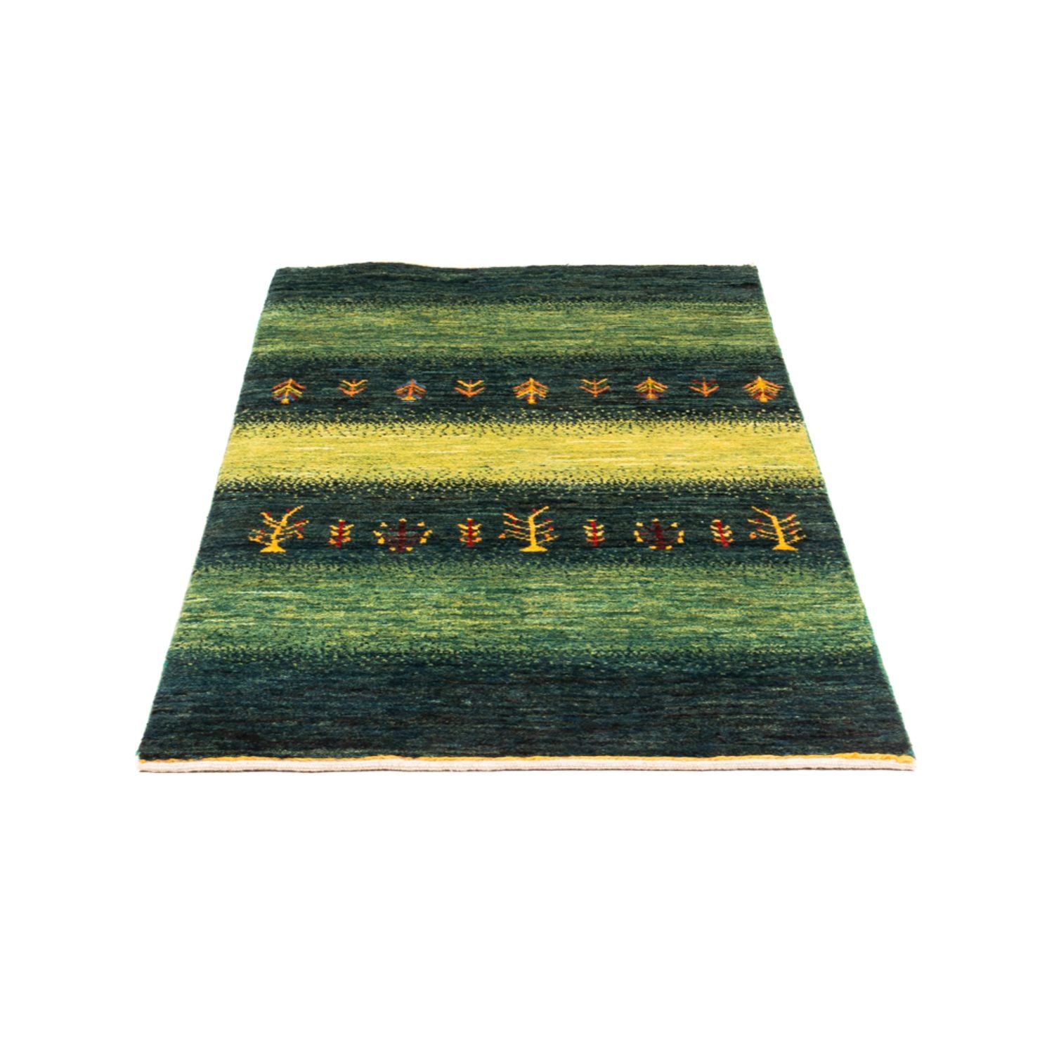 Tapis Gabbeh - Loribaft Persan - Royal - 137 x 81 cm - multicolore