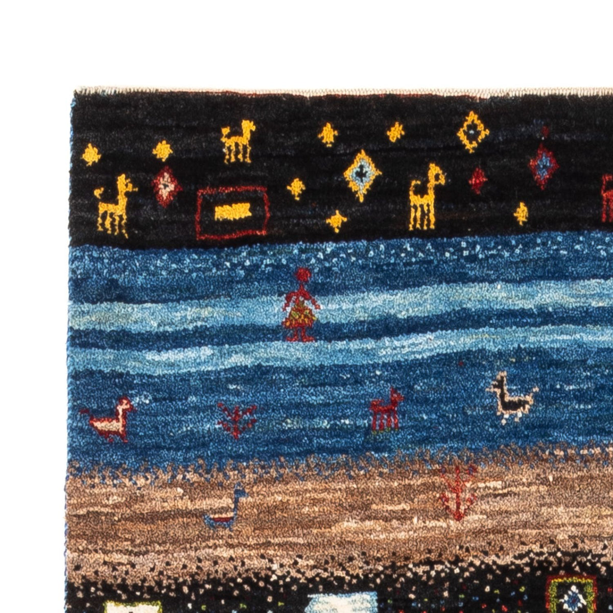Tapis Loribaft Tapis 85x132cm - Perserteppich Wollteppich