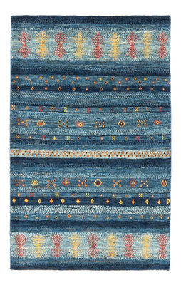Tapis Gabbeh - Loribaft Persan - Royal - 129 x 84 cm - multicolore