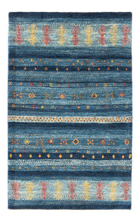 Tapis Gabbeh - Loribaft Persan - Royal - 129 x 84 cm - multicolore