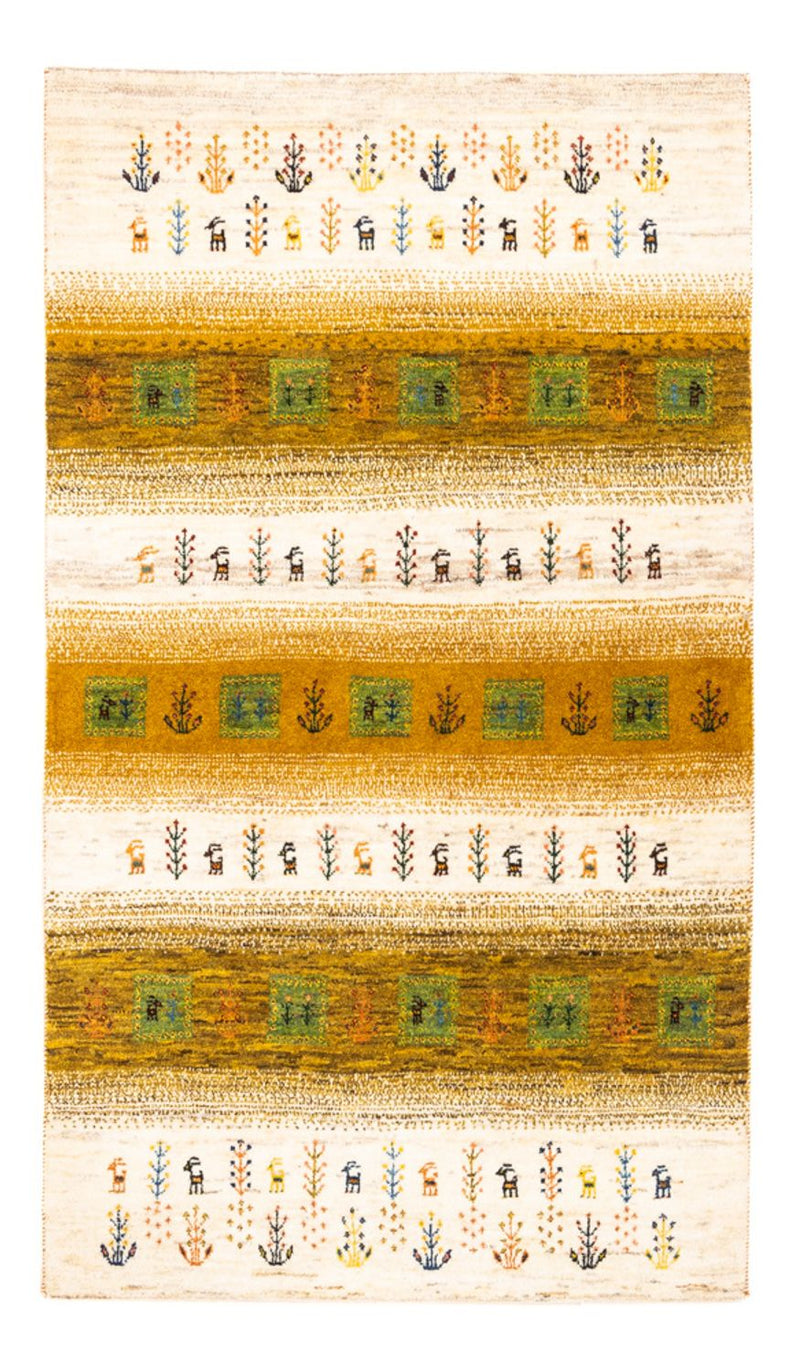 Tapis Gabbeh - Loribaft Persan - 156 x 96 cm - multicolore