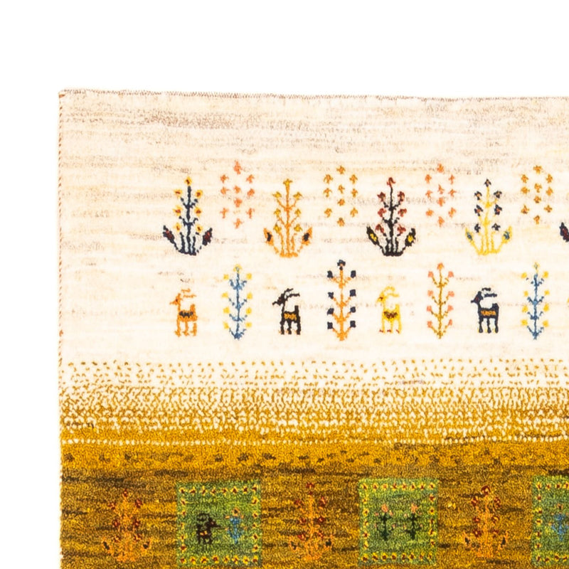 Tapis Gabbeh - Loribaft Persan - 156 x 96 cm - multicolore