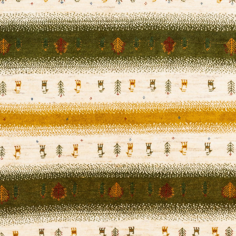 Tapis Gabbeh - Loribaft Persan - 203 x 158 cm - naturel