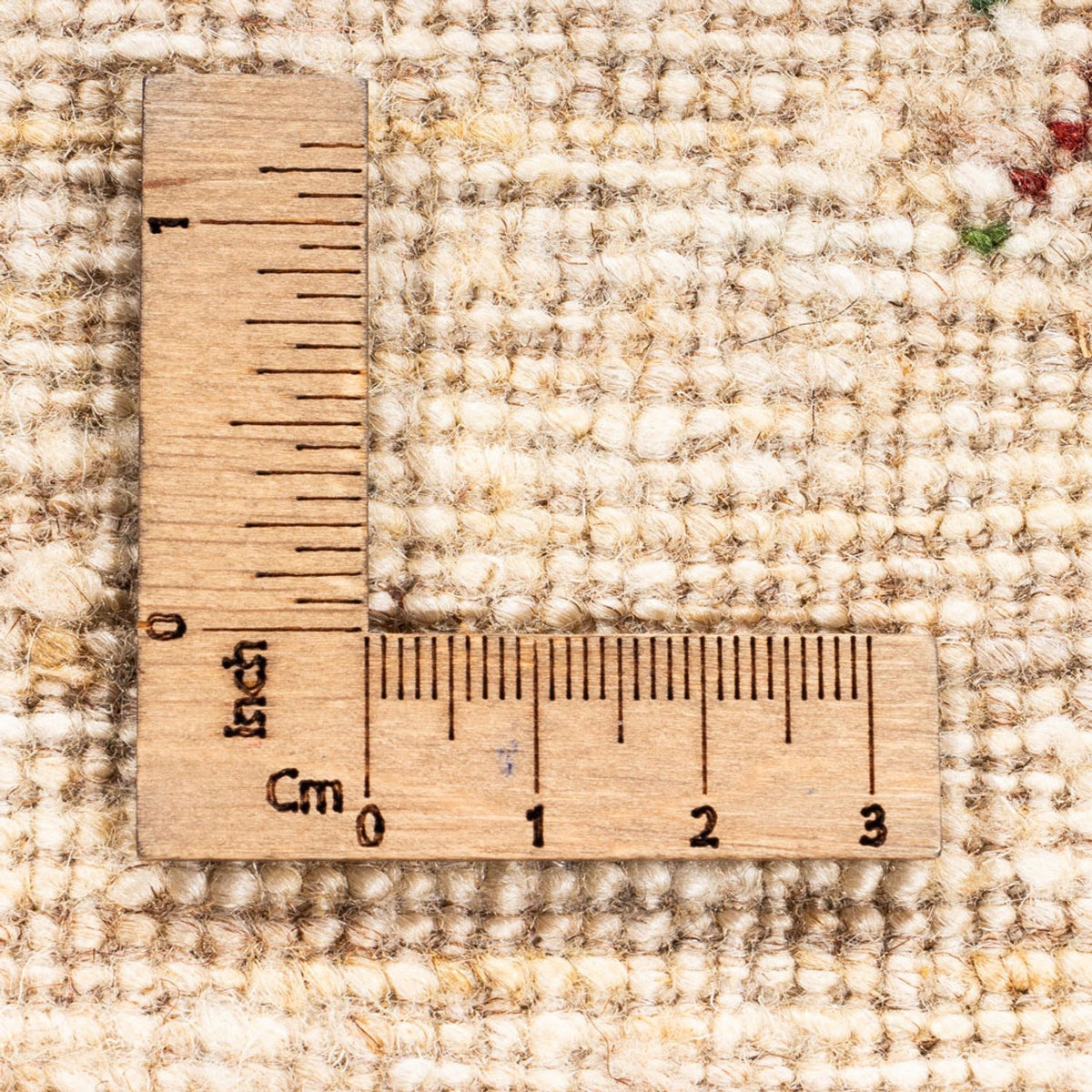 Tapis Gabbeh - Loribaft Persan - 202 x 156 cm - naturel