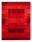 Tapis Gabbeh - Loribaft Persan - 206 x 156 cm - rouge