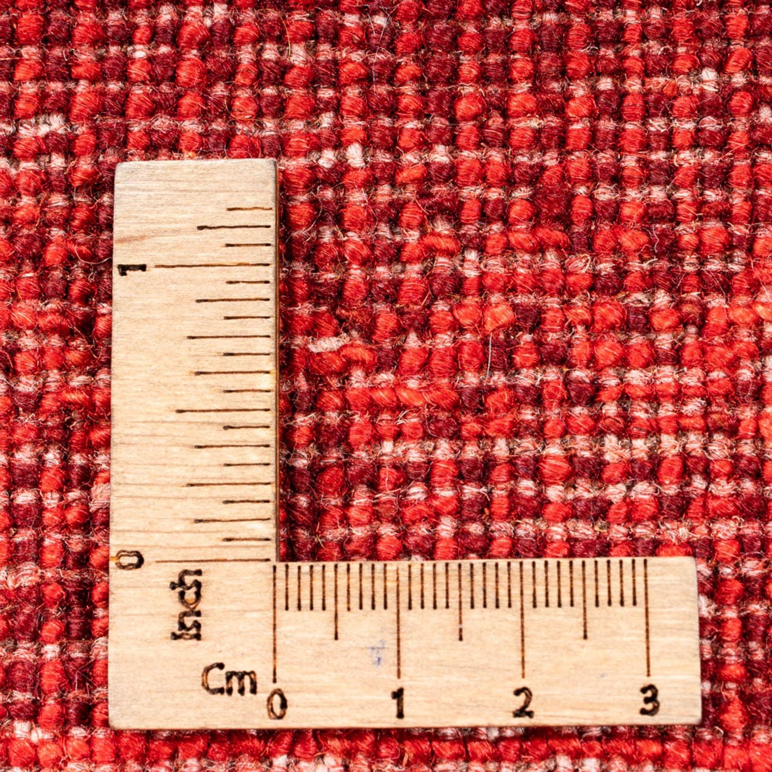 Tapis Gabbeh - Loribaft Persan - 206 x 156 cm - rouge