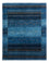 Tapis Gabbeh - Loribaft Persan - 209 x 160 cm - bleu