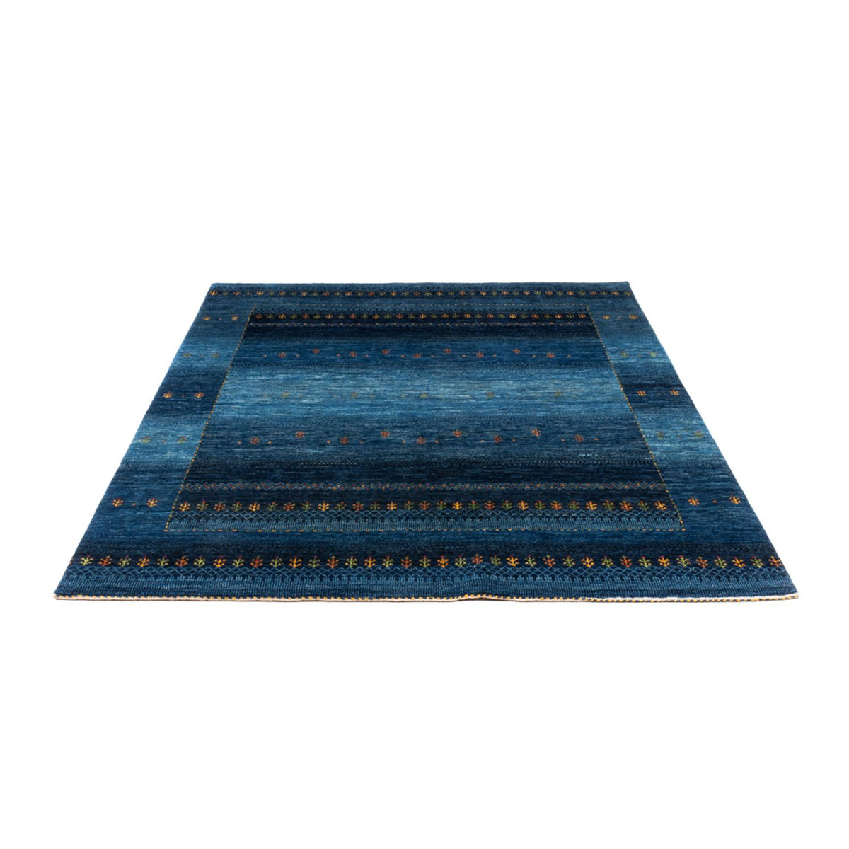 Tapis Gabbeh - Loribaft Persan - 209 x 160 cm - bleu