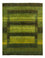 Tapis Gabbeh - Loribaft Persan - 200 x 159 cm - vert