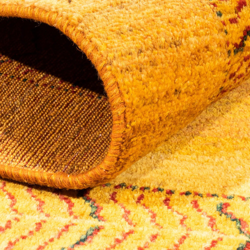 Tapis Gabbeh - Loribaft Persan - Royal - 198 x 152 cm - or