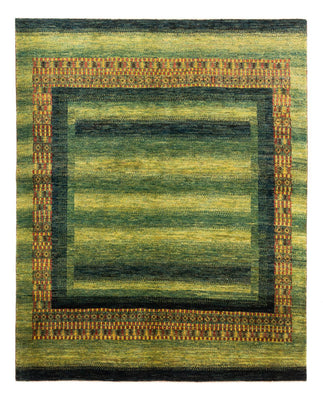 Tapis Gabbeh - Loribaft Persan - Royal - 208 x 163 cm - vert