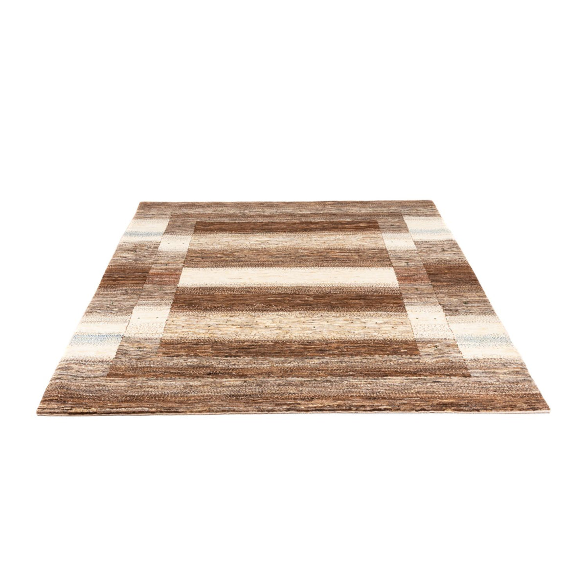Tapis Gabbeh - Loribaft Persan - 201 x 158 cm - naturel