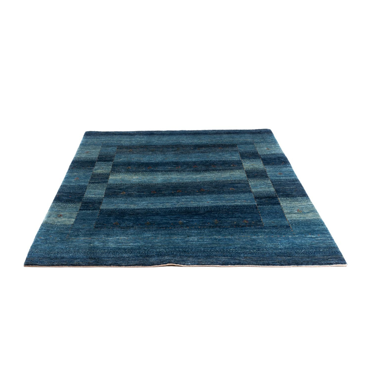 Tapis Gabbeh - Loribaft Persan - 205 x 156 cm - bleu