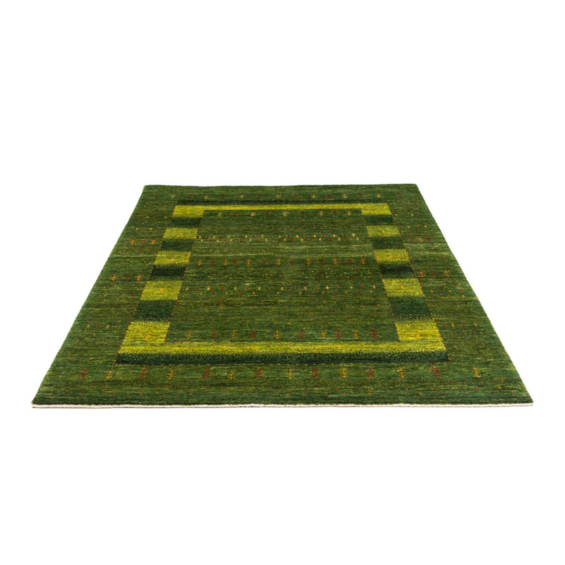 Tapis Gabbeh - Loribaft Persan - 205 x 150 cm - vert