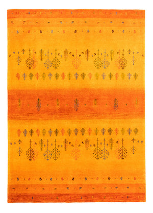 Tapis Gabbeh - Loribaft Persan - 209 x 150 cm - or
