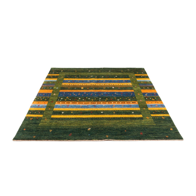 Tapis Gabbeh - Loribaft Persan - Royal - 212 x 161 cm - vert