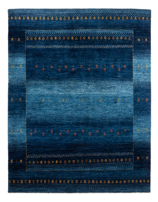 Tapis Gabbeh - Loribaft Persan - 207 x 157 cm - bleu