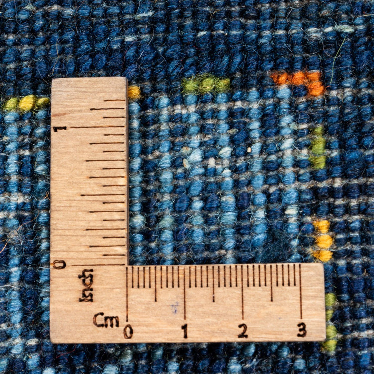 Tapis Gabbeh - Loribaft Persan - 207 x 157 cm - bleu