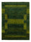 Tapis Gabbeh - Loribaft Persan - 198 x 146 cm - vert