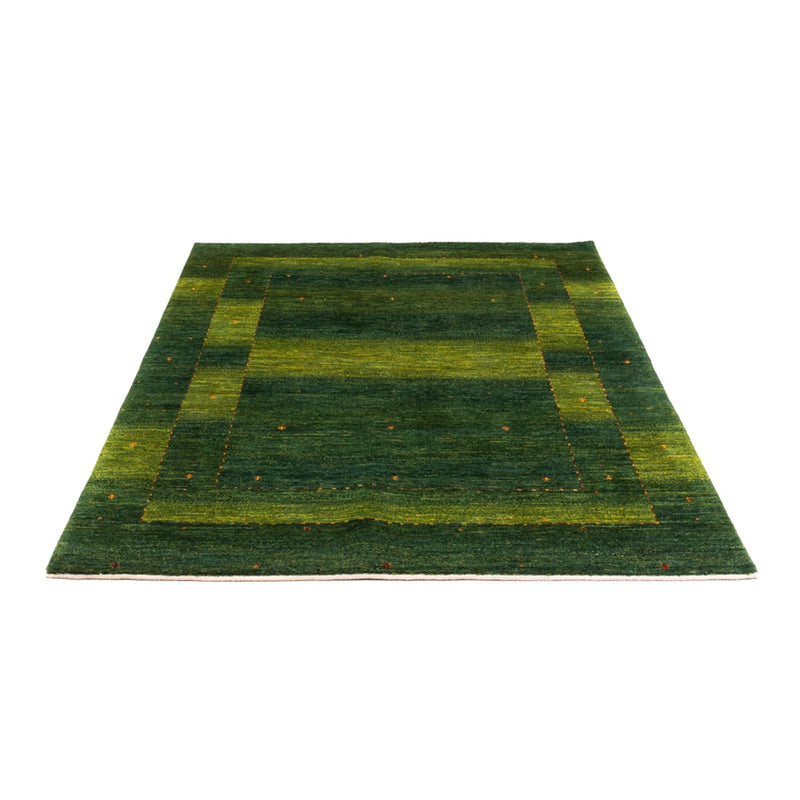Tapis Gabbeh - Loribaft Persan - 198 x 146 cm - vert