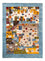 Tapis Gabbeh - Loribaft Persan - Royal - 201 x 150 cm - bleu