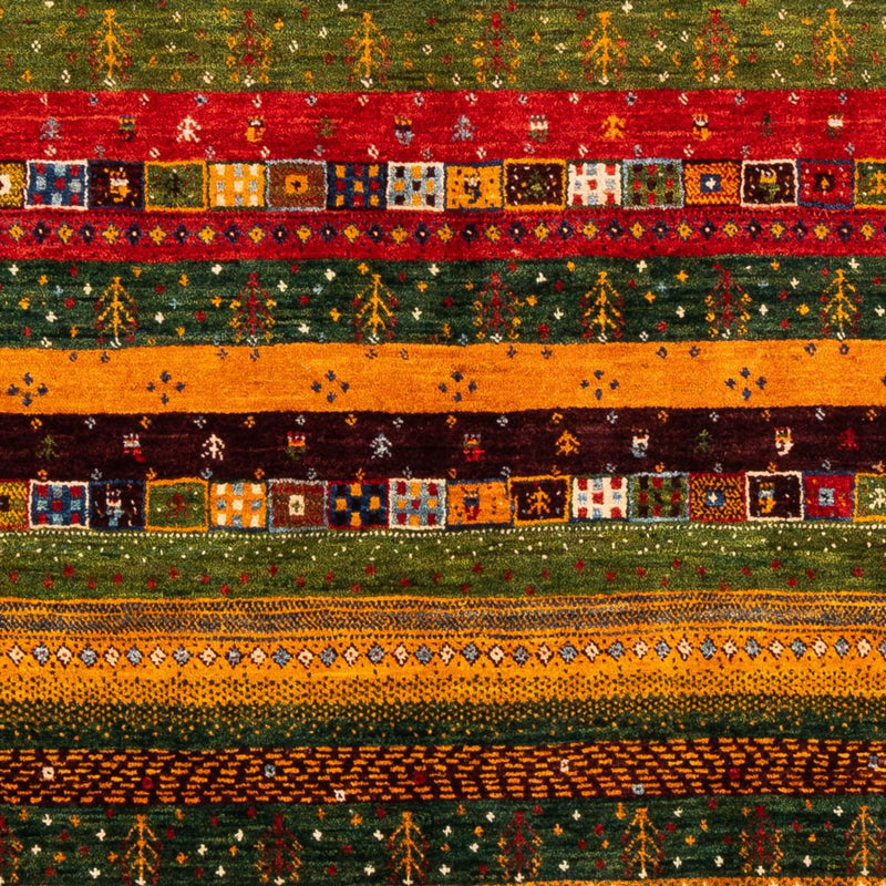 Tapis Gabbeh - Loribaft Persan - Royal - 194 x 165 cm - multicolore