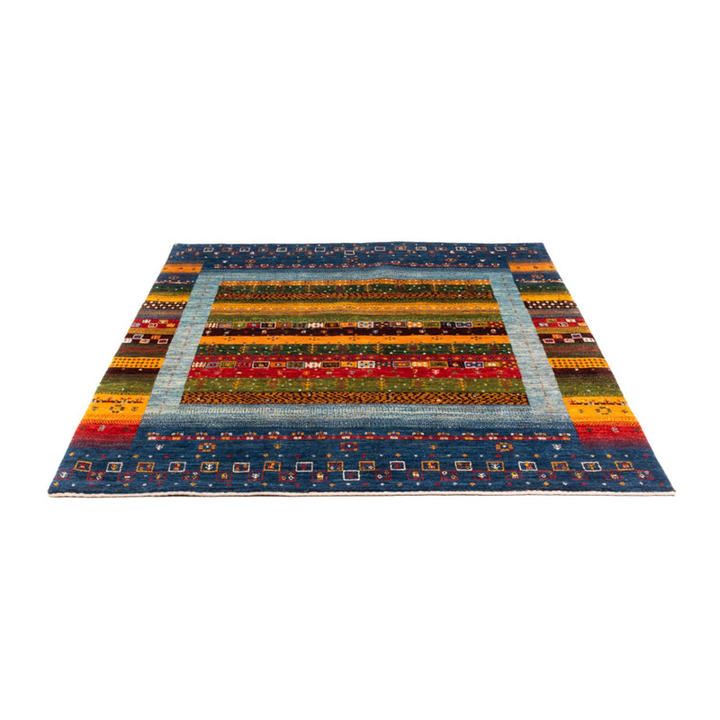 Tapis Gabbeh - Loribaft Persan - Royal - 194 x 165 cm - multicolore
