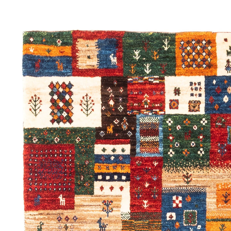 Tapis Gabbeh - Loribaft Persan - Royal - 140 x 100 cm - multicolore